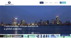 Desktop Screenshot of primera-africa.com